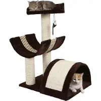 OEM Kattenboom - Katten speelgoed - Hout - 120 cm - Met meerdere paaltjes