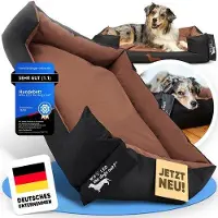 OEM Robuust hondenbed voor grote en kleine honden, poedels, oudere honden - wasbaar hondenbed - hondenbank, hondenmand, verkrijgbaar in licht en donker - middelgroot, gewatteerd - nu in uw gewenste kleur