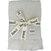 Tinted Fingal woldeken Solid off white-natural, 130x170 cm