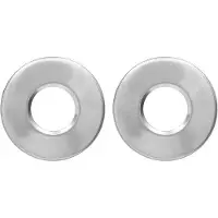 OEM Reserveonderdelen voor zwembadtrap - Set van 2 afdekplaten voor 5 cm leiding - Reserveonderdelen voor handgrepen