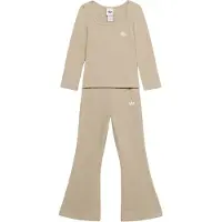 Adidas Set 'LONGSLEEVE LEGGINGS SET WINTERIZED' sand