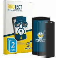 BROTECT - privacy screenprotector voor Urovo CT58S - Folie Beschermfolie Blauwlichtfilter 2 Stuks