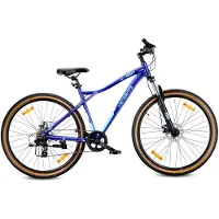 Sun baby VERDANT SHRED Mountainbike 29", MTB-fiets voor dames en heren, fiets 29 inch - aluminium frame, schijfremmen, 7 versnellingen - Blauw
