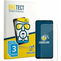 BROTECT Screenprotector 3 Stuks voor Umidigi A75x Beschermglas transparant