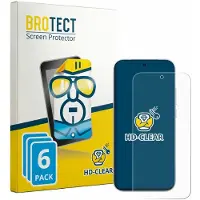 BROTECT - Screenprotector voor Vivo iQOO 15R - Folie Beschermfolie transparant 6 Stuks