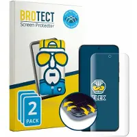 BROTECT - Screenprotector voor Motorola Edge 70 Fusion Plus - Folie Beschermfolie transparant volledig dekking - 2 Stuks