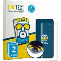BROTECT - Screenprotector voor Honor 100 - Folie Beschermfolie transparant volledig dekking - 2 Stuks