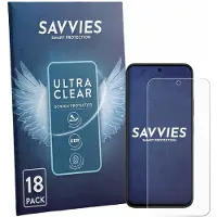 Savvies - Screenprotector voor Vivo T5x - Folie Beschermfolie transparant 18 Stuks