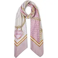 Liu Jo Oversized sjaal goud / pink / offwhite
