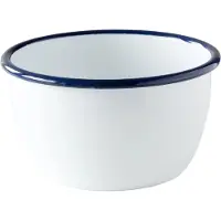 Kockums Jernverk Kockums kom Kockums white-blauw, Ø14 cm