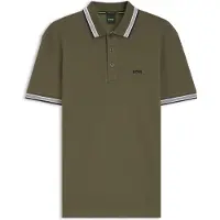 BOSS Paddy-polo van katoenpiqué Maat M