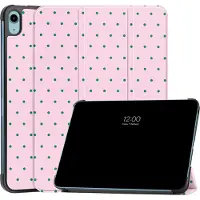 IMoshion Design Trifold Bookcase voor de Apple iPad 11 (2025) 11 inch A16 / iPad 10 (2022) 10.9 inch - Happy Dots