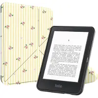 IMoshion Design Vouwbare Bookcase voor de Kobo Clara Colour / BW - Garden Stripes
