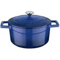 Lava Braadpan - 20 cm - 2.82 liter - Gietijzer - Blauw