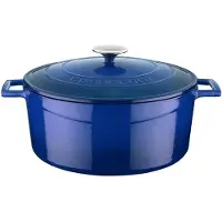 Lava Braadpan - 28 cm - 6.71 liter - Gietijzer - Blauw