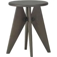 Vitra Tabouret Bois Kruk Donker Eiken - Krukken Massief Hout Dark Oak - 4055737343001