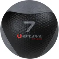 Olive Functional 7kg Medicine Ball Zwart 7 kg