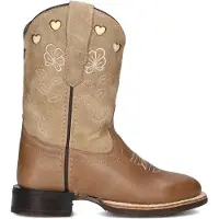 Bootstock Meisjes Laarzen X Chesterfield - Camel - Maat 28