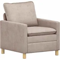 vidaXL Bank Beige 76 x 81 x 87,5 cm Polyester