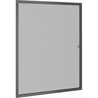 vidaXL Insectenscherm voor ramen Anthraciet 110 x 130 cm