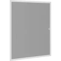 vidaXL Insectenscherm voor ramen Wit 120 x 140 cm