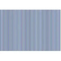 vidaXL Vervangingsdoek voor zonnescherm Blauw en Wit 500 × 300 cm