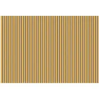 vidaXL Vervangingsdoek voor zonnescherm Oranje en Zwart 350 x 250 cm