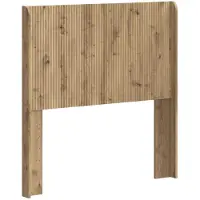 vidaXL Hoofdbord Artisanaal eiken Bewerkt hout