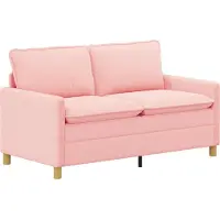 vidaXL Bank Roze 156 x 81 x 87,5 cm Stof