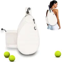 Mira Padel Tas - Padel Rugzak - Padeltas - Wit - 45cm x 30cm x 4cm