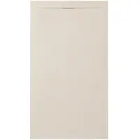 Zenon Essenza Minimal douchevloer - 100x100cm - antislip - antibacterieel - mineraalmarmer - vierkant - Vertigo cream (beige) 400000000000044937