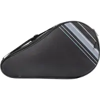 Mira Padel Tas - Padel Rugzak - Padeltas - voor 1 Racket - Padel racketbeschermer - Zwart - 55cm x 34cm x 6cm