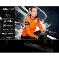 TCL 75t69c Qled Google Tv 75" (2025) + Q75h Soundbar Tv-bundel