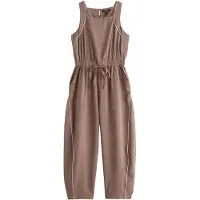 Next Jumpsuit chocoladebruin