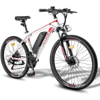 Fafrees Hailong One 26 Inch Elektrische Fiets – 250W Borstelloze Motor – Afneembare 36V 13Ah Lithium Accu – SHIMANO 21 Versnellingen Met Voorvering LCD Display IP54