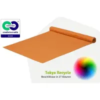 Gj Floors - Budget loper Tokyo Recycle | Sinaasappel - Breedte x Lengte: 2 meter / 8 meter