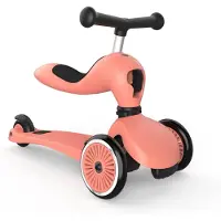 Mira Scoot and Ride - Scoot and Ride Highwaykick 1 - Highwaykick - Scoot and Ride Highwaykick 3 - Globber - Perzik - 57cm x 28cm x 64cm