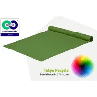 Gj Floors - Budget loper Tokyo Recycle | Appelgroen - Breedte x Lengte: 2 meter / 5 meter