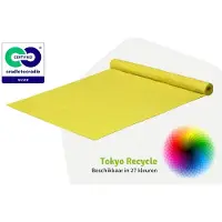Gj Floors - Budget loper Tokyo Recycle | Kanariegeel - Breedte x Lengte: 2 meter / 5 meter