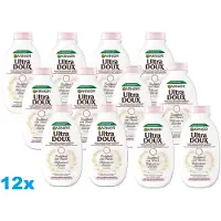Garnier Ultra Doux Shampoo Zachtheid van Haver – 12 x 250 ml – Milde Verzachtende Shampoo – Hypoallergeen & Zonder Siliconen