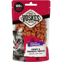 Voskes 10x Kattensnack Crispy & Crunchy Tonijn 60 Gr