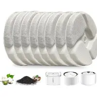 OEM Vullingfilters voor PETKIT dieren speelgoed, set van 20, met kokosvezel- en actieve koolfilters