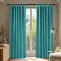 OEM Verduisteringsroosters - Warmte-isolerend - 2 stuks - Turquoise - 140x175 cm