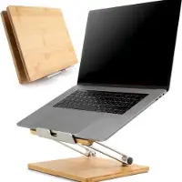 OEM Ergonomische laptopstandaard voor op kantoor - In hoogte verstelbaar - Stabiel - Geschikt voor langdurig gebruik - Ergonomisch ontwerp