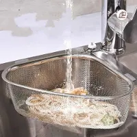 OEM RVS-reservoir voor afvalwater en fruit - voor filters en reiniging - hangende wasbakken met hoekvorm