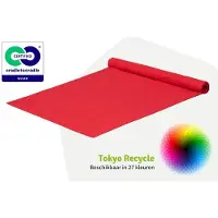 Gj Floors - Budget loper Tokyo Recycle | Rood - Breedte x Lengte: 2 meter / 10 meter