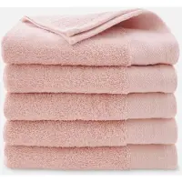 Walra Handdoek - Soft Cotton - Set van 5 - Hotel Kwaliteit - 100% katoen - 550 g/m² - 50x100 cm - Roze