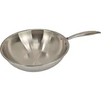 Klaus Triply Wokpan - 24 cm - Zonder PFAS - Inductie – RVS