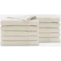 Walra Badhanddoek - Soft Cotton - Set van 10 - Hotel Kwaliteit - 100% katoen - 550 g/m² - 70x140 cm - Kiezel Grijs