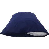 Mammoet Molton Kussensloop Willow 60 x 70 cm - waterafstotende coating - 45% katoen & 55% polyester - blauw